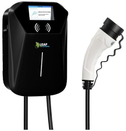 7kW EV Charger | 7.4kW Type 2 Tethered Home EV Charger | 3 Year Warranty | Smart WiFi App & RFID | Scheduled Charging | Built-in PEN Fault Protection | 32A Single Phase | Wall Mounted | Black