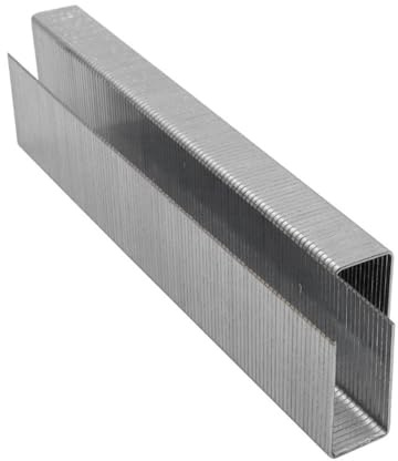 GAOJUDAF 1000 grapas tipo U for marc0s de ventana, clavos de 22 mm, fáciles de instalar for fijar tapicería de suelos.