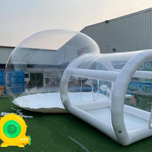 Inflatable Bubble Tent - Transparent Dome Gazebo for Camping and Backyard Enjoyment