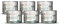 MjAMjAM - Premium Nassfutter für Hunde - vorzügliches Kalb an gedämpfter Zucchini, 6er Pack (6 x 200 g), getreidefrei mit extra viel Fleisch