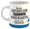clothinx Tasse mit Spruch Erzieher Kindergarten - Echte Superhelden gehen in den Kindergarten man nennt sie auch Erzieher - Geschenk bester Erzieher - rundherum bedruckt
