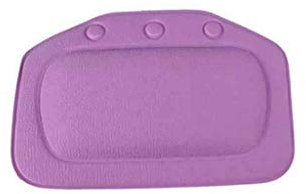12shage Schaum Wasserdicht Badewanne Kissen, Badewannenkissen, Badekissen Wannenkissen Badewanne Home SPA Kopfstütze für Nackenkissen Whirlpool Bade-Kissen (Lila)