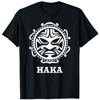 Haka Dance Maori Kultur Symbol Neuseeland Stil T-Shirt