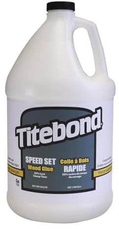 TITEBOND SPEED SET WOOD GLUE Gallon Jug, 3.8 L