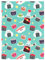 ARKRAFT Geschenkpapier Set 3 Blatt XXL 90 x 65 cm Kunststofffreie Verpackung Papier FSC (18-8975)