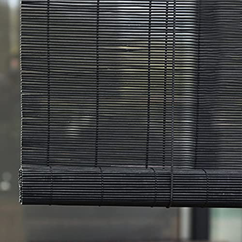 ZH-VBC Bambusrollos für Draußen, Bambus Jalousie-Rollos Holzjalousie, Balkon Trennwand Bambusrollo, für Outdoor/Indoor/Patio, 60cm / 80cm / 100cm / 120cm / 140cm Breit,60x180cm
