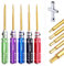 AllinRC Hex Screw Driver Set Titanium Hexagon Screwdriver 0.9mm 1.27mm 1.3mm 1.5mm 2.0mm Hex Keys Allen Wrench Tool Kit for Axial SCX24 1/24 Crawler and Small Cars