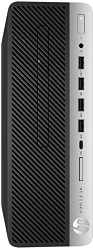 HP PC Computer ProDesk 600 G3 SFF Intel Core i5-7400T Ram 8GB DDR4 SSD 240GB Windows 10 Pro (Ricondizionato)