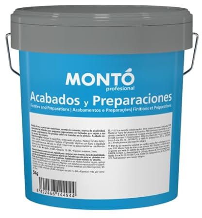Montó Pintura Epoxi al Agua de Interior, para Instalaciones Sanitarias o Alimentarias, Depósitos de Agua Potable. Montoepox Acqua Sanitario + Catalizador Color Blanco (5L (4+1)