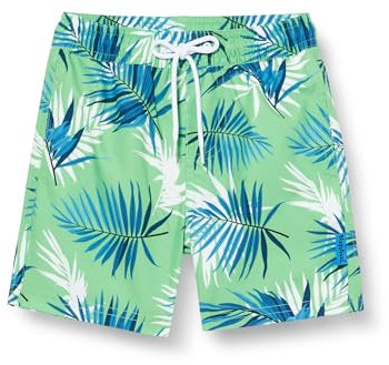 Playshoes Badeshorts Jungen Beach-Short Badehose Schwimmhose Badebekleidung, Hawaii, 146/152
