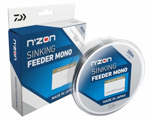 Daiwa Nylon N Zon Sinking - 300m - D.0.26mm - R.4.9kg - Brun Fonce - 12405026