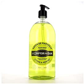 Le Comptoir du Bain Savon de Marseille Citron & Menthe 1 L