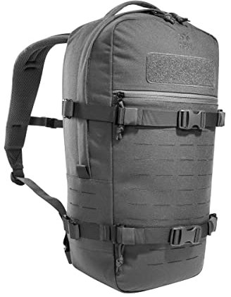 Tasmanian Tiger TT Modular Daypack L Molle-kompatibler, Ergonomischer Tages-Rucksack mit Kompressionsriemen, 18 Liter Volumen (Titan Grey)