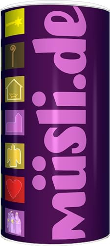 Crunchy Schoko - Weihnachtsmüsli von müsli.de (BIO Müsli 1x580g). Ein tolles Geschenk in der Designerdose - unterschiedliche Weihnachtsdesigns können ausgewählt werden.