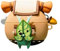 Korok Silikonhülle kompatibel mit AirPods 3. Generation mit Schlüsselanhänger, Anime Yahaha Niedliche stoßfeste Schutzhülle für Kinder für AirPods 3