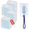 Lot de 40 plumeaux à poussière avec 1 poignée, Recharge d'aimant à poussière pour Swiff-ER, plumeau électrostatique en Microfibre pour Nettoyage Efficace à la Maison, au Bureau et à l'école