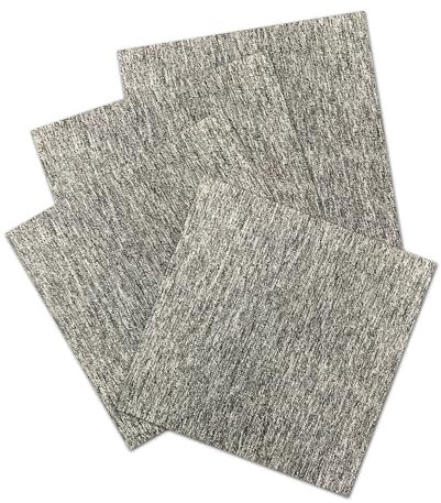 20 x Carpet Tiles 5 SQM Heavy for Bedroom Living Room Office Premium Flooring Rugs Floor Tile Hardwearing Anti-Slip Floor Covering, Bitumen Backed (Grey)