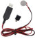 Ukbzxcmws Faux câble d'alimentation USB vers 3 V CR2032 de type C au lieu de 1 câble d'alimentation CR2032 pour montre à distance, jouet, chargeur pour appareil alimenté par pile bouton