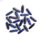 GUJOXILA 10pcs Blauer Sodalith Heilkristalle Stein Stab Edelsteine Sets Sechseckige Kristall Säule Bulk Hexagonal Punkt Turm Reiki Meditation Spirituelle Chakra Schutz Energieausgleich