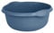 JMS we create smile - 32cm Round Kitchen Washing Up Bowl Basin Mixing Plastic Bowl (Navy)