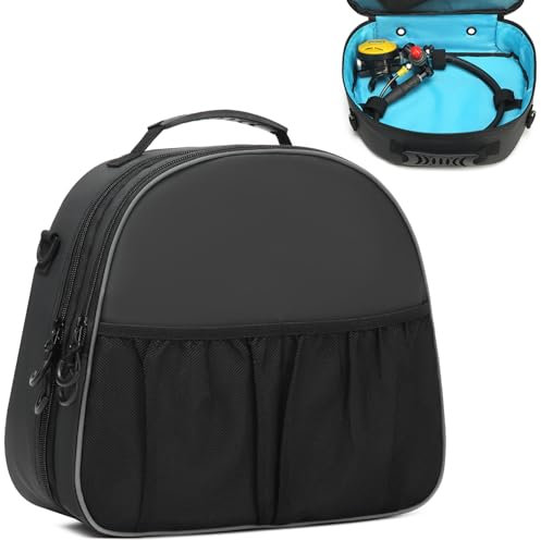 SLINRKE Tauchregler Tasche - Tauchregler Schutztaschen Schutz und Aufbewahrung Regler und Octopus mit verstellbarem Schultergurt