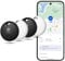HH-Tech Bluetooth Smart Tag (Pack-4) For Android Devices Compatible with Google Find Hub, Find My, Air Tracker Tag, Item Finder, Easily Track Your Wallet, Bag, Suitcase, and More (Android ONLY)
