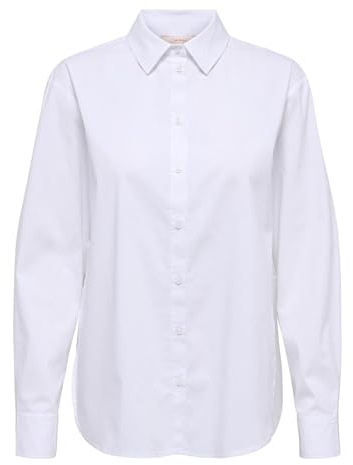 ONLY Damen Onlbersa Ls Slit Detail Shirt WVN Cc
