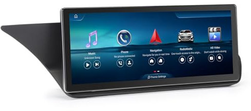 Qualcomm 8-Kern 4GB RAM+64GB ROM Android 14 Autoradio Bluetooth GPS Navi für Mercedes Benz E-Klasse W212 S212 NTG 4.5 10.25 Zoll IPS Bildschirm CarPlay Android Auto WiFi 4G USB DSP DAB+ Canbus