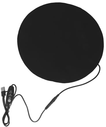 WEKAMOS Elektrische Heizmatte Für Kleine Haustiere Beheiztes Bettkissen Mit USB-anschluss wasserdichte Wärmedecke Für Katzen Und Hunde Konstante Temperatur Kompaktes Design Für Innenbereic