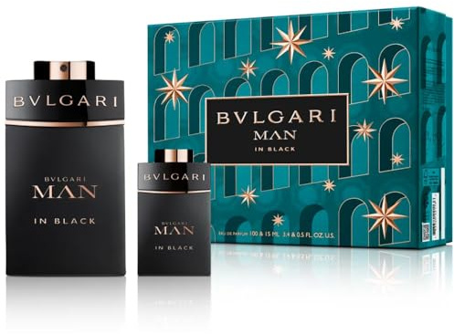 Bvlgari Man In Black Men's Gift Box Perfume Edp 100 ml Mini Size 15 ml