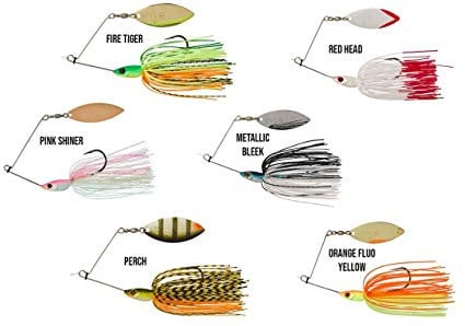 Gunki Spinnaker 7g Spinnerbait, Gunki Farben:FIRE Tiger