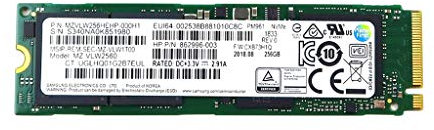 SAMSUNG MZVLW256HEHP-000H1 PM961 M.2 NVMe PCIE 256GB SSD (MZ-VLW2560 / 862996-00