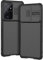 AROYI Funda Compatible con Samsung Galaxy S21 Ultra 5G, Tapa Deslizante para la cámara - Negro