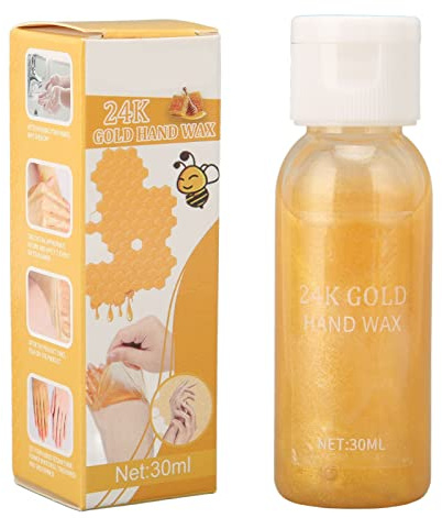 Maschera per Cera per le Mani da 30 Ml, Cera per Maschera per le Mani con Peeling Idratante,Cera per le mani idratante e riparatrice al miele,Maschera mani lenitiva e riparatrice