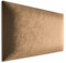 Muralo Samt Wandkissen Stoff Polsterpaneel Schlafzimmer Wohnzimmer Bett Wandpolster Bettkopfteil Lendekissen Modern Luxus Gepolstert Polster Paneel (Beige, 50 cm x 30 cm)