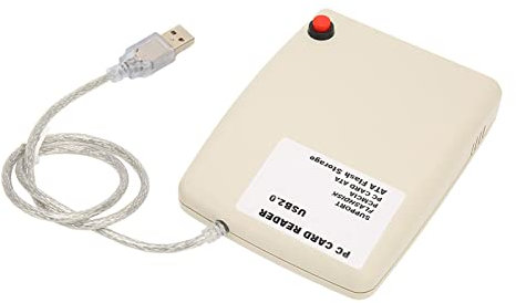 USB2.0 PCMCIA-Kartenleser, PC-Kartenleser, Unterstützt Speicherkarte, 68-PIN-PCMCIA-Karte auf USB-Adapter, Konverter, ATA-Kartenleser für Home Office, Plug-and-Play