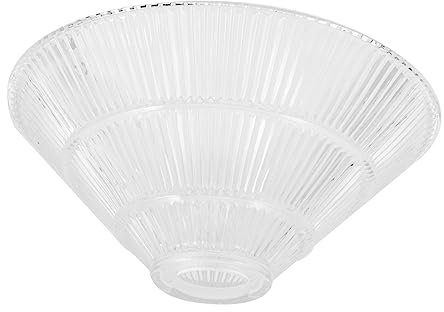 DOITOOL Lampenschirm Aus Glas Vintage-Pendelleuchte Vintage-Lampenschirm Deckenventilator-Lichtabdeckungen Lampenschirme Deckenventilator-Lampenersatz Glühbirnenbefestigung