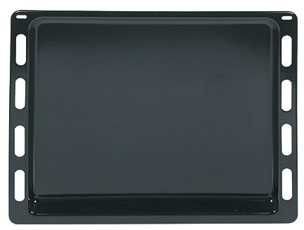 ensipart Backblech emailliert kompatibel mit Bosch 00666902 Kuchenblech Blech für Backofen 440x370x21 mm