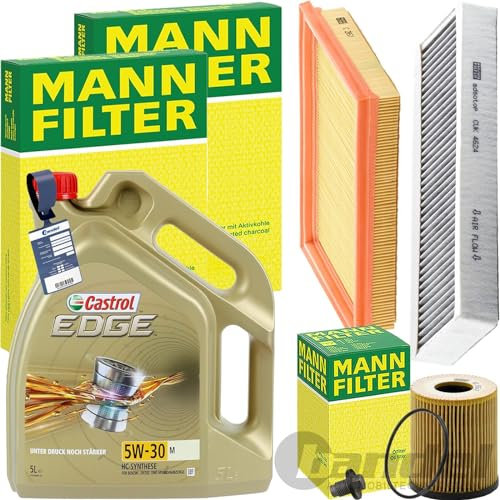 BandelOne enthält Mann Inspektionspaket 5W30 Motoröl passend für Mini R50 R52 R53 Cooper S