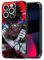 HWLHJJ Megumi Fushiguro JJK Black Silicone TPU Anime Case - Manga Pattern Protection Phone Shell for iPhone 14 Pro