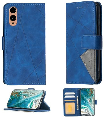 hülle Kompatibel Für Fcnt Arrows We2 Hülle Case Handyhülle Schutzhülle [Mit 9H Härte HD Schutzfolie] BF05 Blue