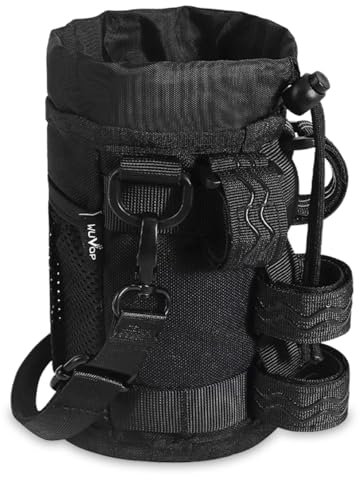 Janety portabidones Bicicleta MTB, Porta Botellas para Bicicleta con Bolsillo de Malla sin Tornillos portabidón Estable Soporte Botella Bicicleta de Carretera, Bicicleta de Ciudad, Cochecito
