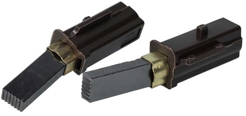 vhbw 2x balais charbon compatible avec Easyclean 400 aspiration centrale, noir