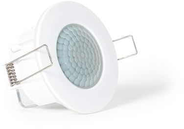 LEDKIA LIGHTING Bewegungssensor Einbau PIR 360º IP65 Schwarz