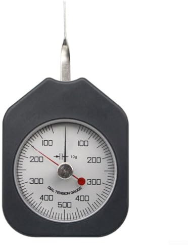 Misuratore di tensione professionale a doppio puntatore progettato per una facile maneggevolezza e una misurazione affidabile della forza fino a 500 grammi