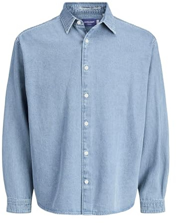 JACK & JONES Male Jeanshemd Loose Fit Jeanshemd