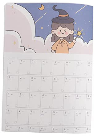 DIYEAH 1pc 2021 Bord Kalender Planer Volle Jahr Tagebuch Kalender Memo Kalender