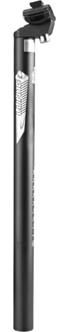 TRIWONDER Fahrrad Sattelstütze 25.4/27.2/28.6/30.4/30.8/31.6mm, Aluminium Sattelstange 350mm Länge für MTB BMX E-Bike Rennrad Trekkingrad (02 Schwarz, 25,4 x 400mm)