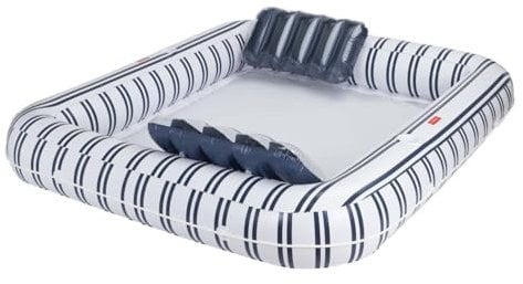 Flamingueo Bouee Piscine - Matelas Piscine, Bouee Piscine Adulte, Matelas de Plage, Accessoires Piscine, Bouée Geante, Gonflable Plage (185 x 166 x 38 cm)