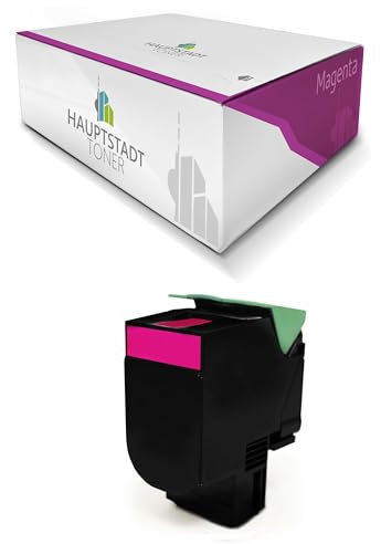 HAUPTSTADT TONER XXL Magenta Toner kompatibel für Lexmark MC2325 MC2425 MC2535 MC2640 ersetzt C2320M0